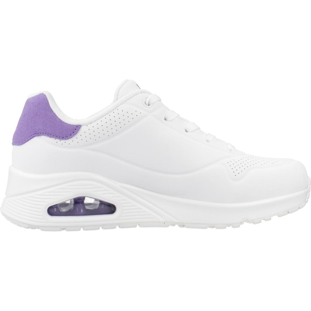 SKECHERS Femme UNO POP BACK Sneakers Blanc / Vert menthe 4/5