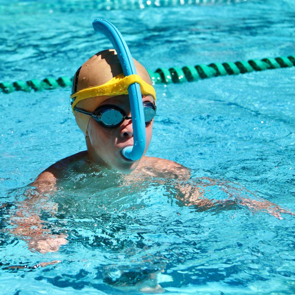 Finis Stability Snorkel Jr | Blue 2/5