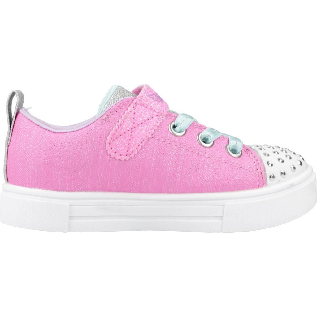 SKECHERS Enfants TWINKLE SPARKS UNICORN SUNSHINE Sneakers Rose vif 4/5