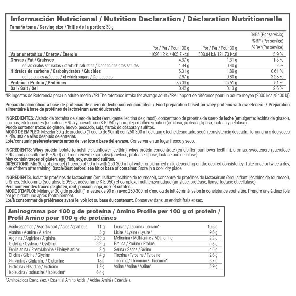 Iso fit - 1kg Lait meringué de MASmusculo 3/4