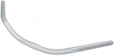 Ergotec stuur moon cruiser ø 25,4 mm 610 mm hoogte 55 mm 53° zilver