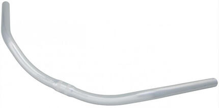 Ergotec Guidon Moon Cruiser Ø 25,4 mm 610 mm Hauteur 55 mm 53° argent