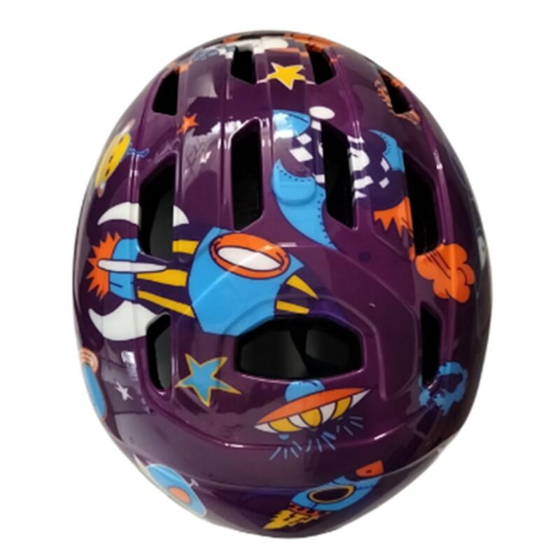 CASCO DA BICICLETTA PER BAMBINI GES KIDDO VIOLA 2/3