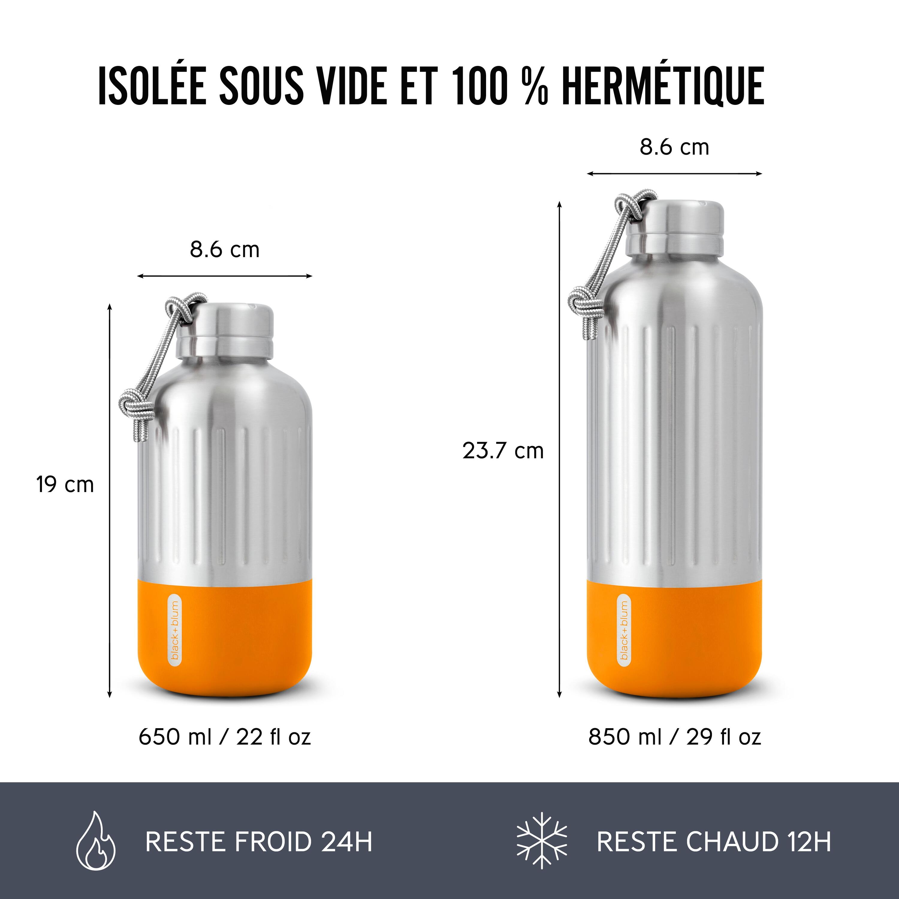 GOURDE EXPLORER - ORANGE- 650ML 5/6