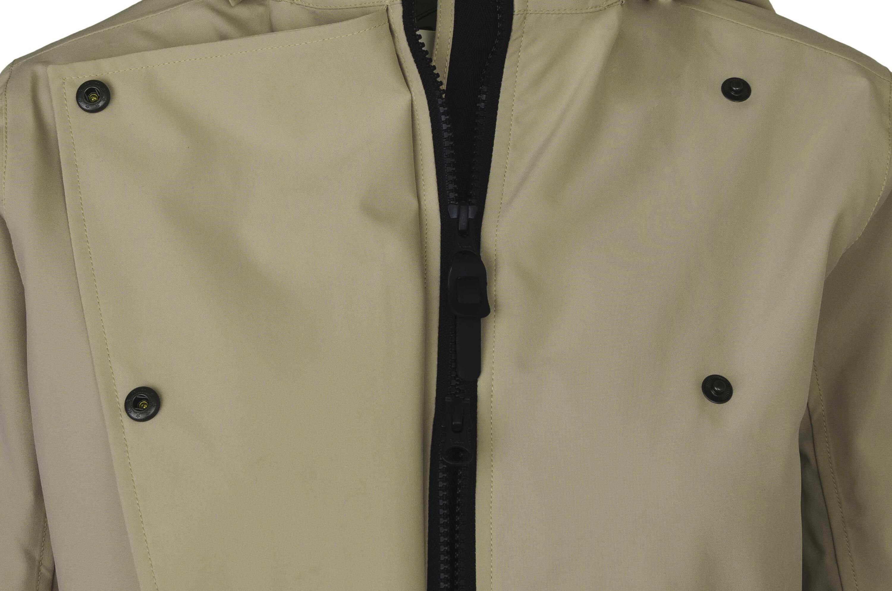 Trench Coat Long Chaqueta de lluvia Urban Outdoor Mujeres Pistachio Green 5/7