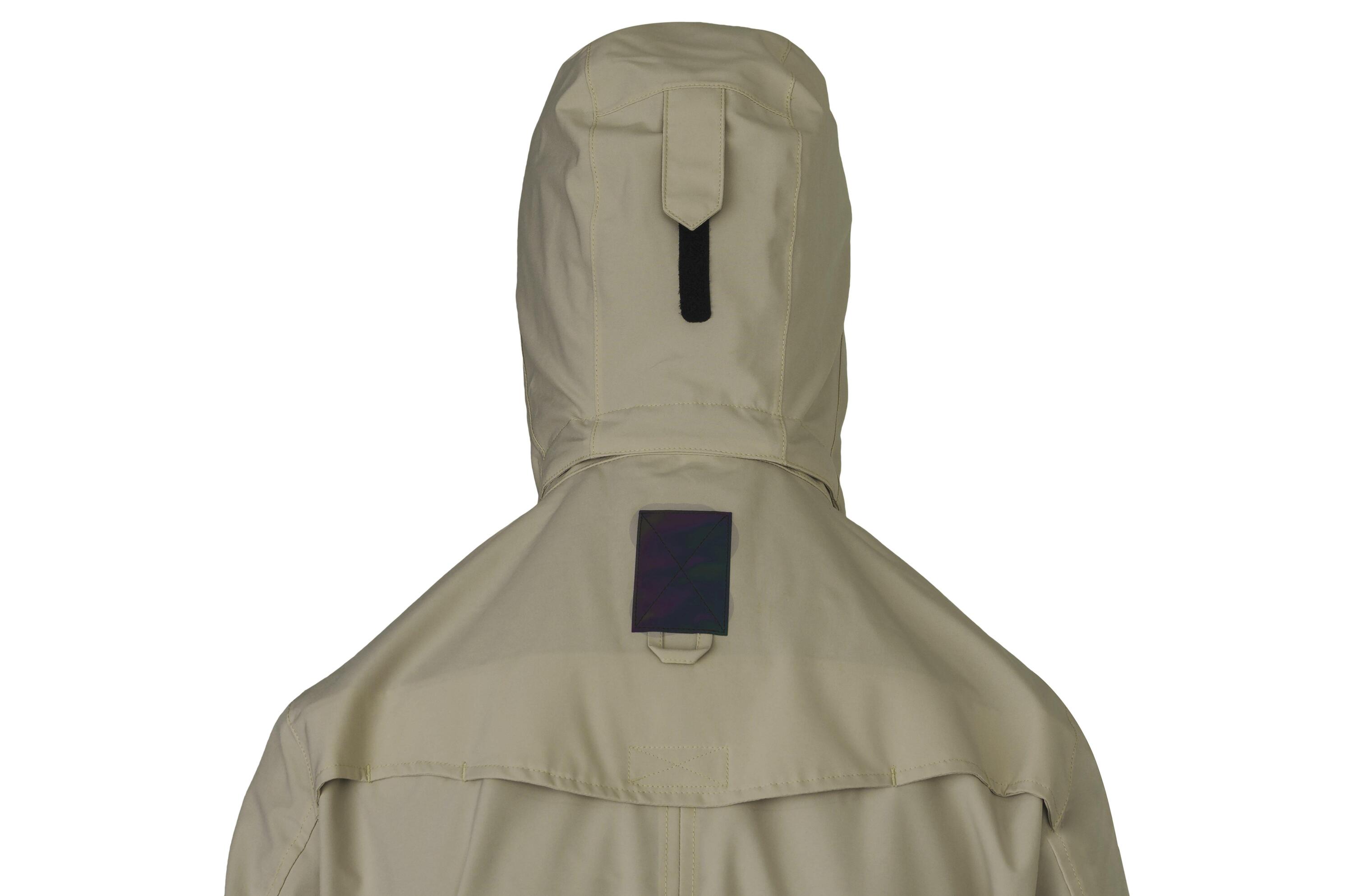 Trench Coat Long Chaqueta de lluvia Urban Outdoor Mujeres Pistachio Green 6/7
