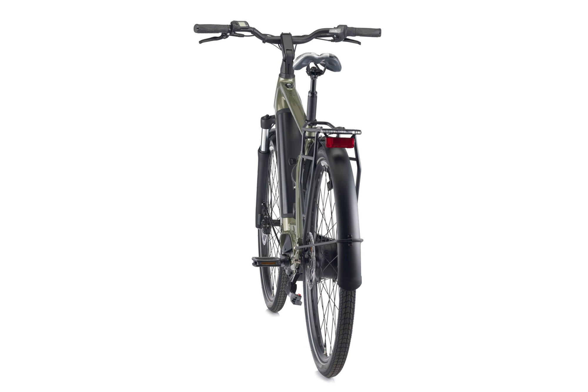 CT 1.3 E-City Bike in metallic khaki 5/5