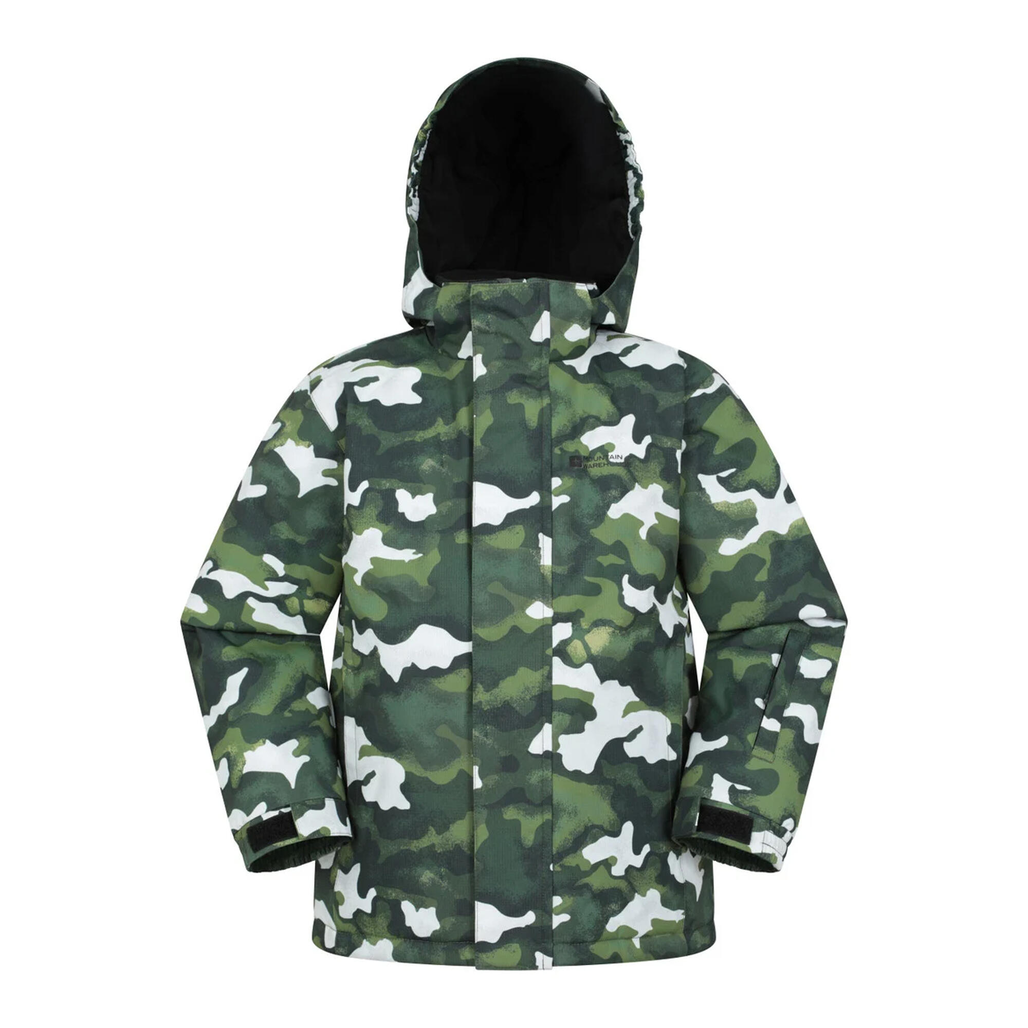 Giacca Da Sci Stampato Set Bambini Mountain Warehouse Cachi Scuro 3/4