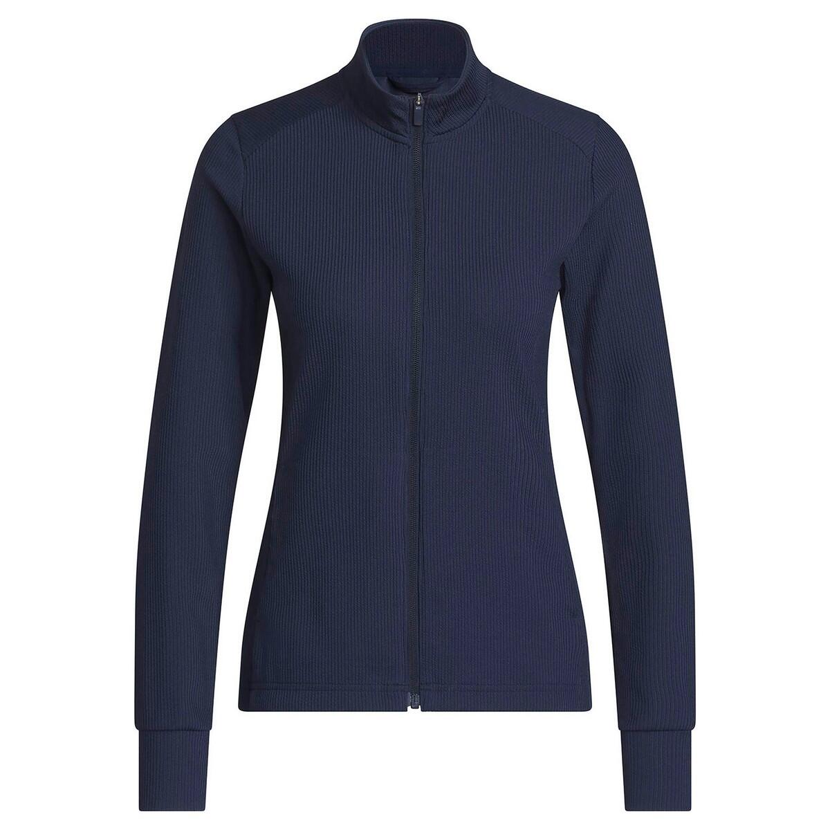 Adidas Womens/Ladies Performance Textured Full Zip Jacket