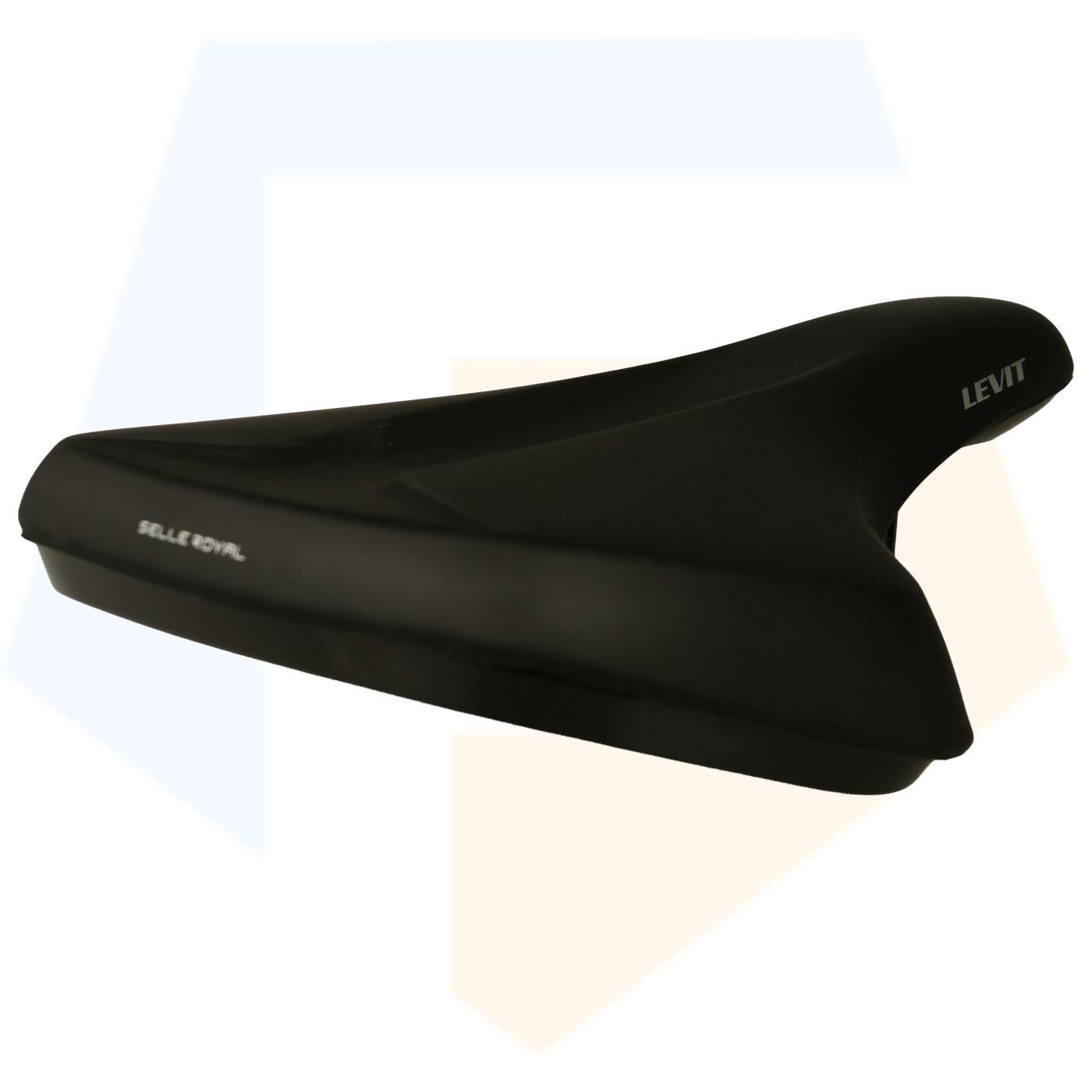 Selle Royal Levit City Fietszadel - Unisex Zadel - Zwart 3/7