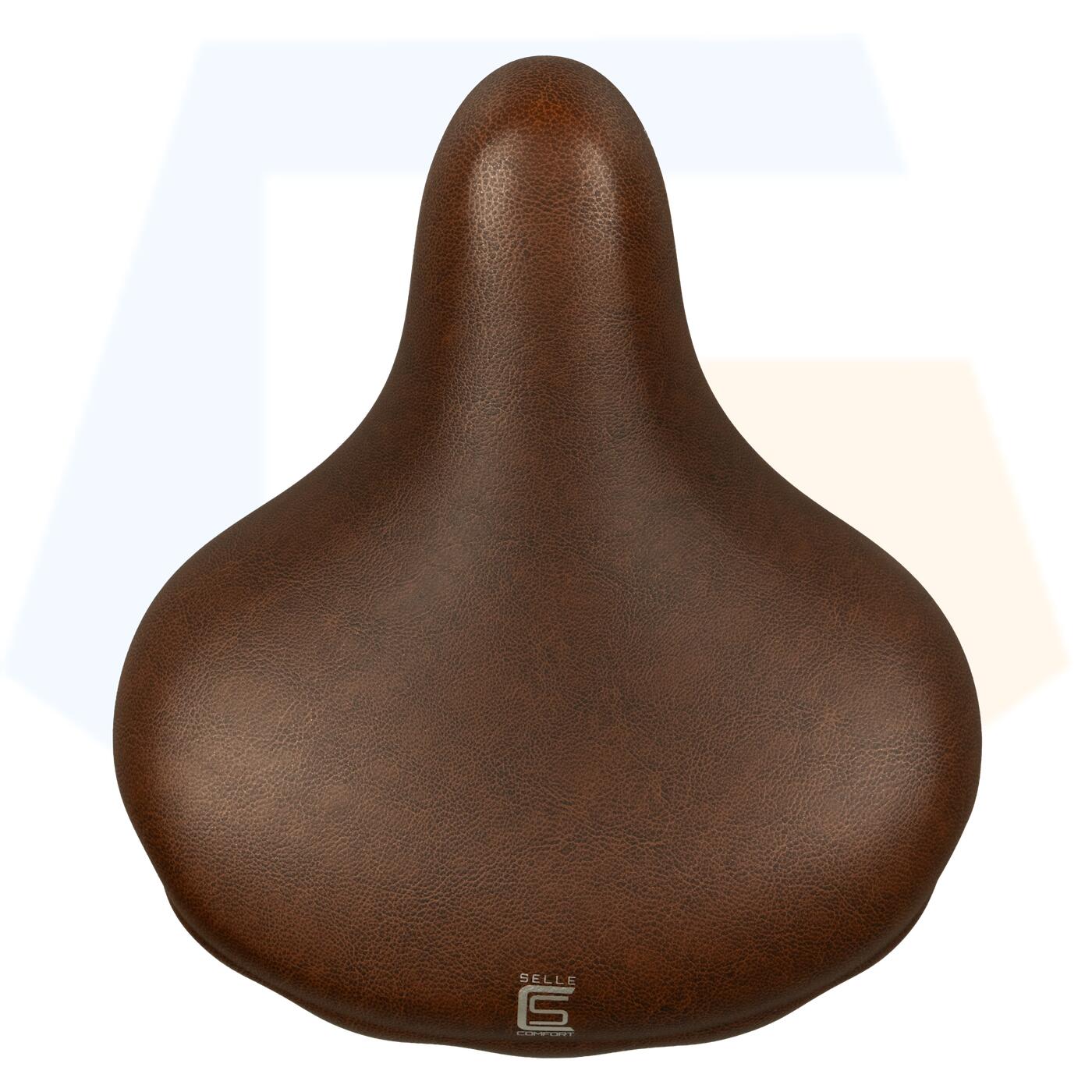 Selle Comfort Drifter Retro XL Fietszadel - Bruin - Met Smart Foam Techniek 6/7