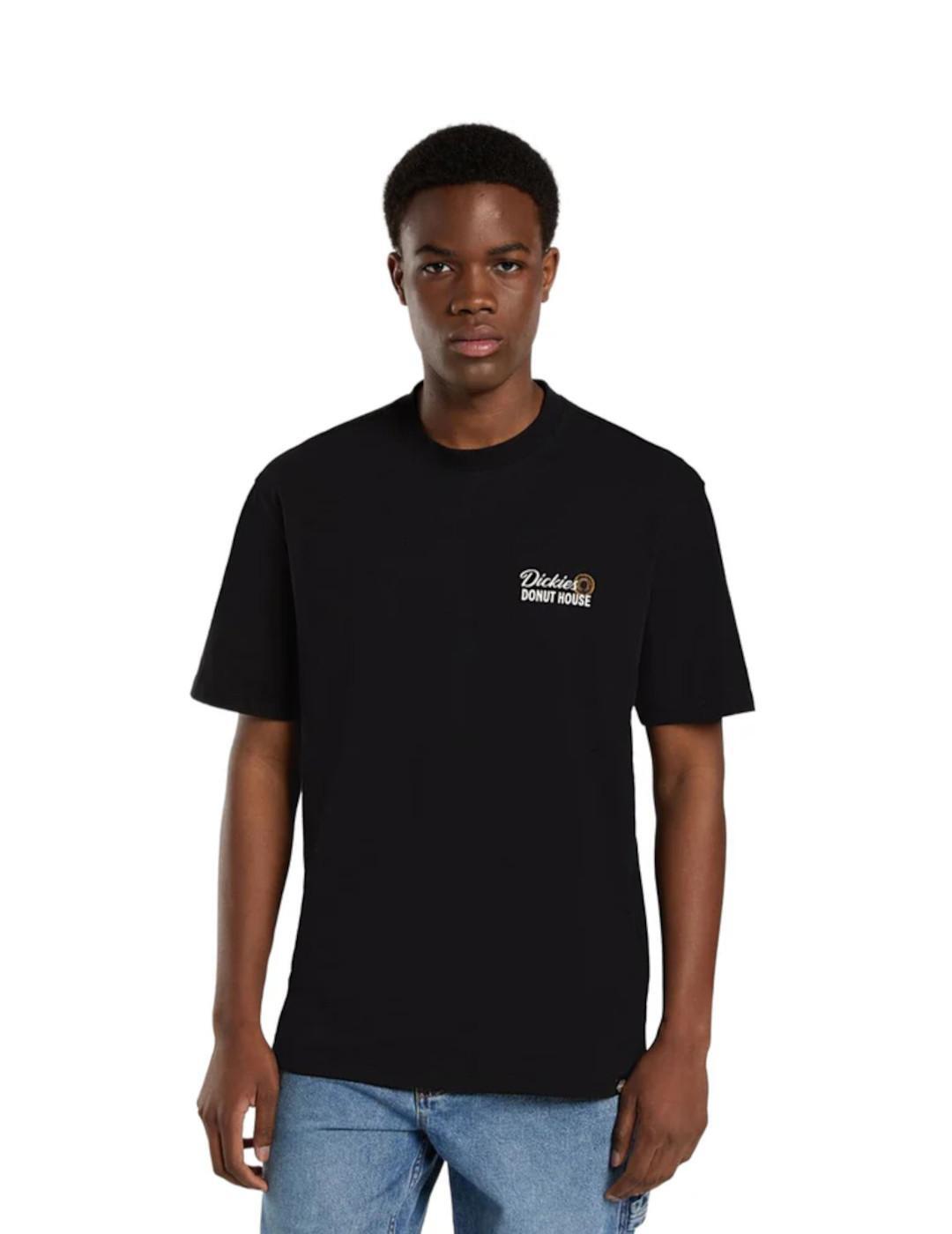 Camiseta para Homem Dickies Donut Preto. 3/4