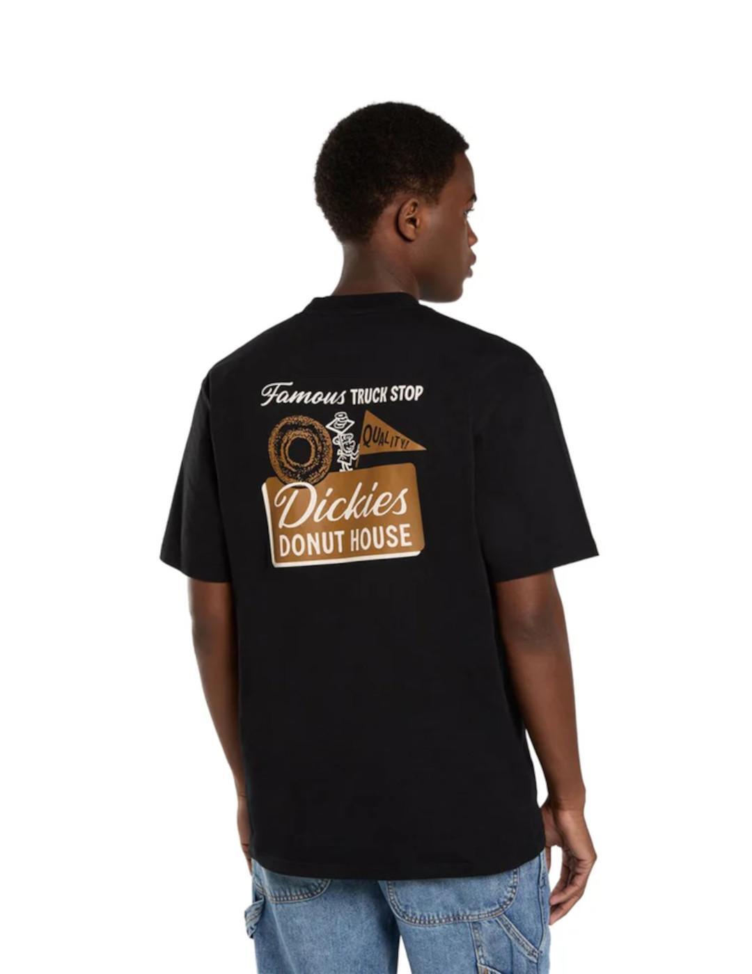 Camiseta para Homem Dickies Donut Preto. 4/4