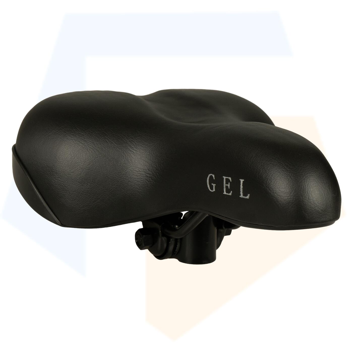 Selle Comfort Kwaliteitszadel - Fietszadel - Gel Memory - Zwart 2/7
