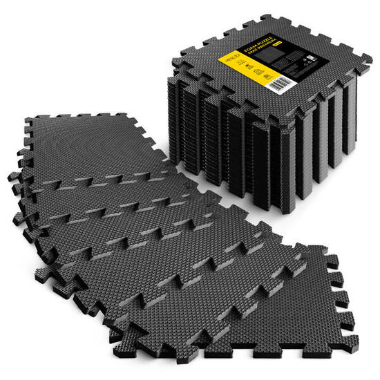 Piankowa mata ochronna pod sprzęt fitness 4FIZJO PUZZLE