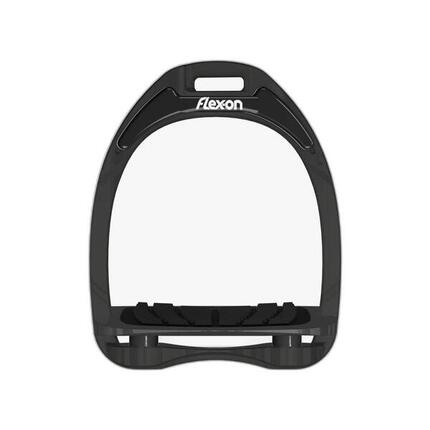 Aluminiowe strzemiona Płaskie Szare Czarne/Czarne Flex-On