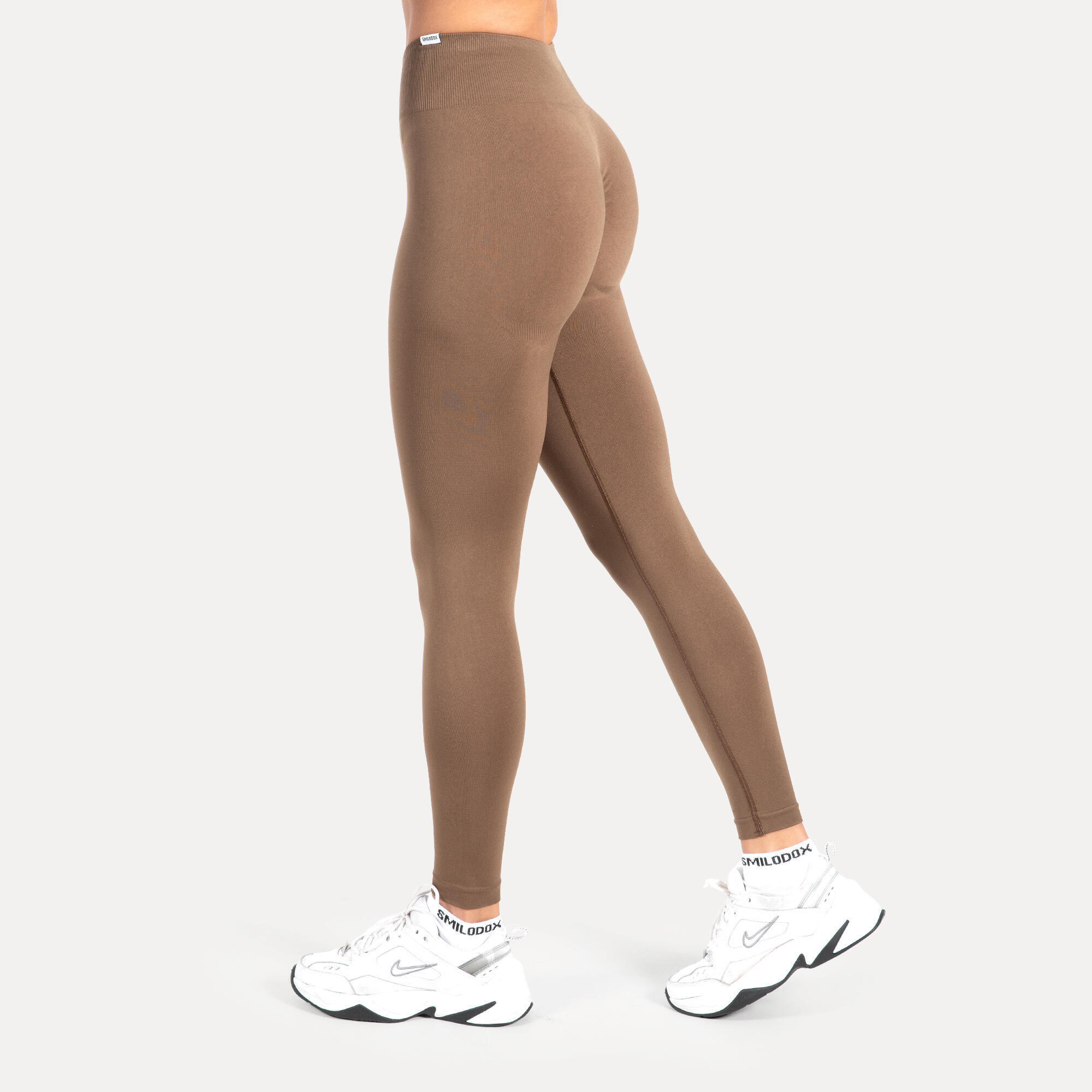 Damen Leggings Slayton Scrunch Braun 2/6
