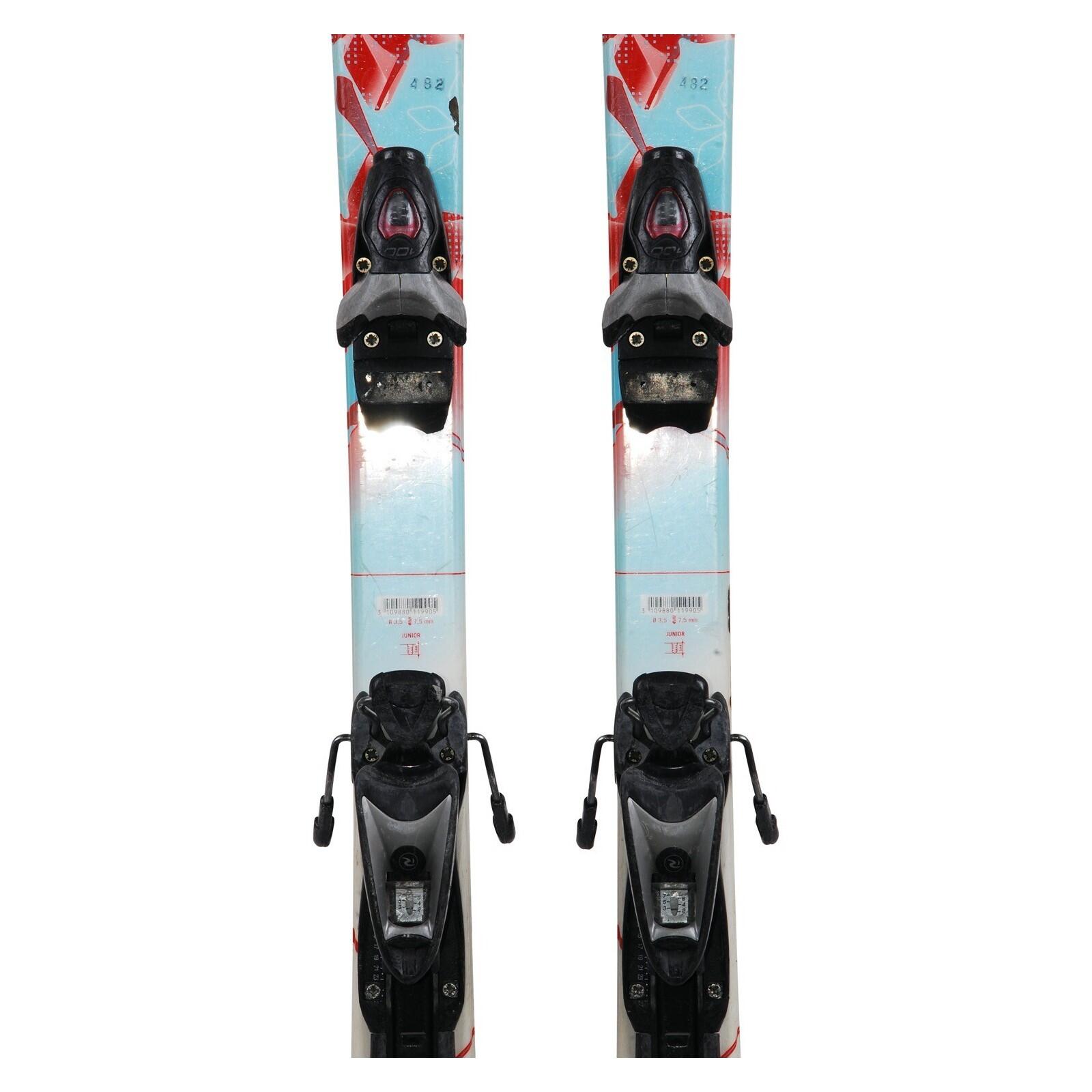 RECONDITIONNE - Ski Junior Rossignol Fun Girl + Fixations 3/4
