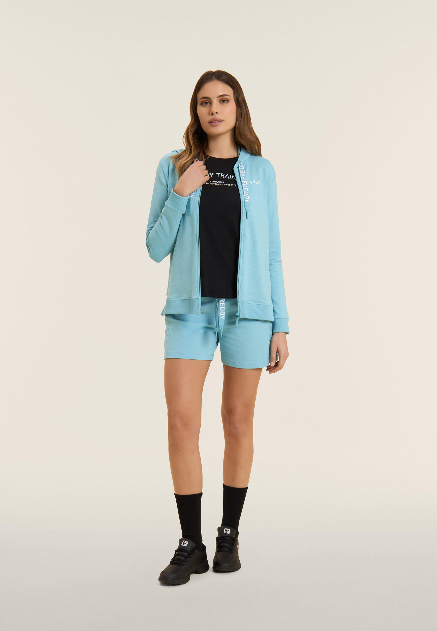 Pantalon court avec motif graphique et logo FREDDY 5/5