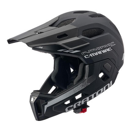 Kask rowerowy MTB C-Maniac 2.0 MX, czarny