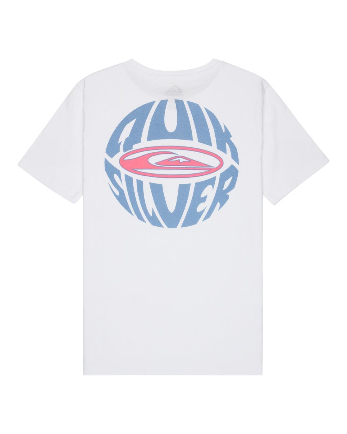 Camiseta de manga corta QUIK GLOBE Blanco Niño 2/3