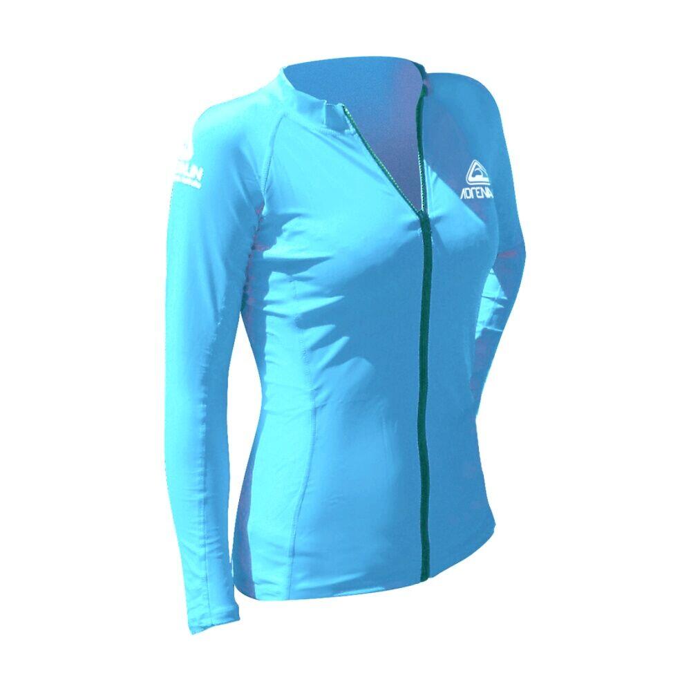 Adrenaline Lady Long Sleeve Full Zip Swim Top/Rashie UPF50+ Sun