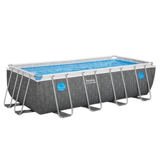 Bestway Piscine hors sol - Steel Pro Max - Splashview - 488x244x122cm