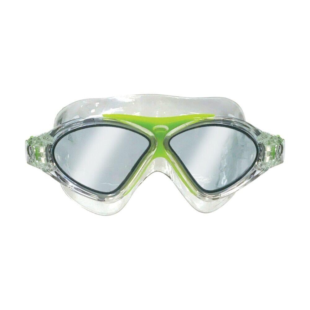 Land & Sea Sports Endurance II Large Silicone Swimming Goggles Lime Green
