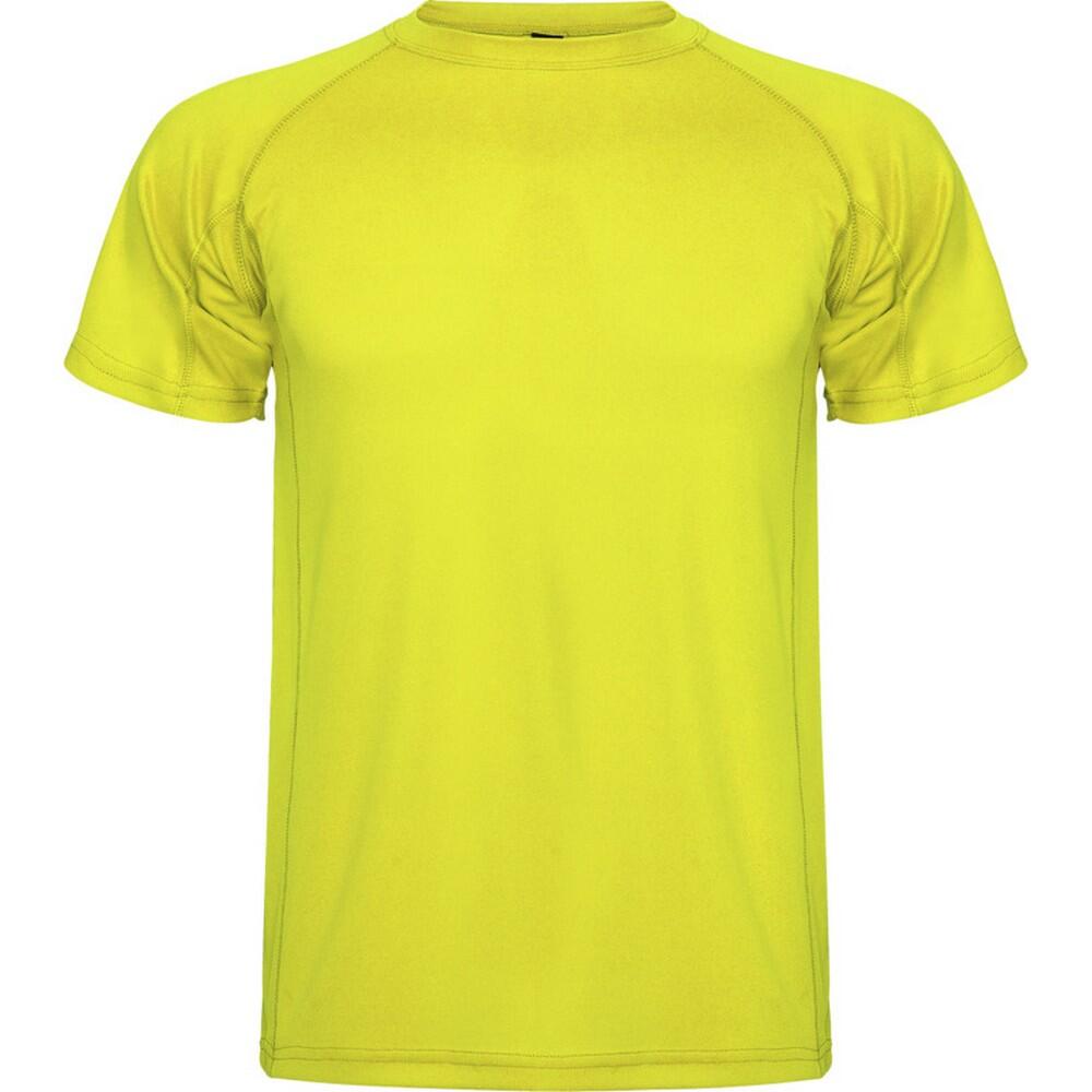 Roly Mens Montecarlo Short-Sleeved Sports T-Shirt