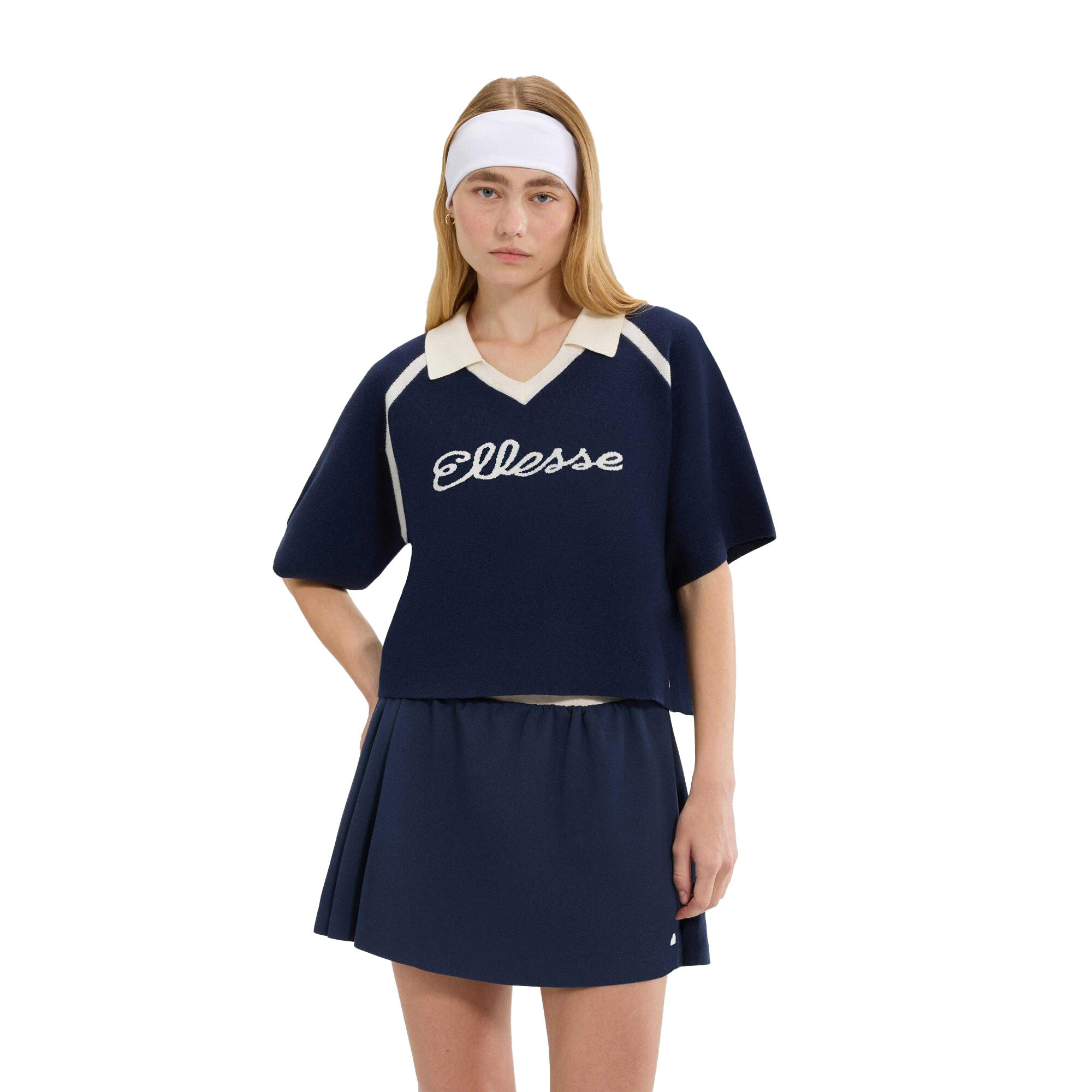 Ellesse Womens/Ladies Brunelli Knitted Polo Shirt