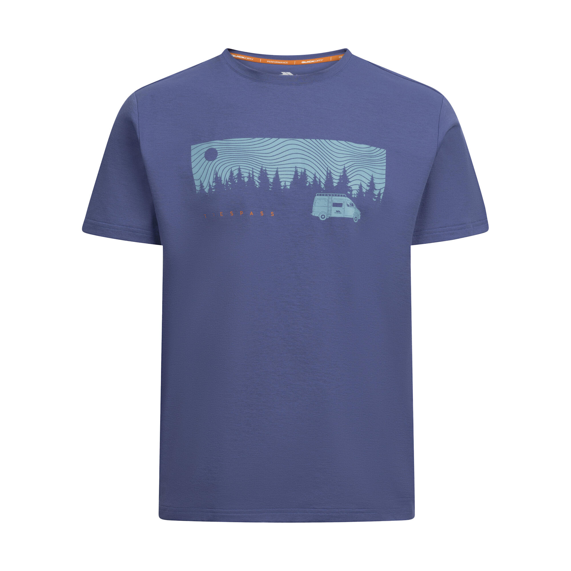 Trespass Mens Jacub Short-Sleeved Casual T-Shirt