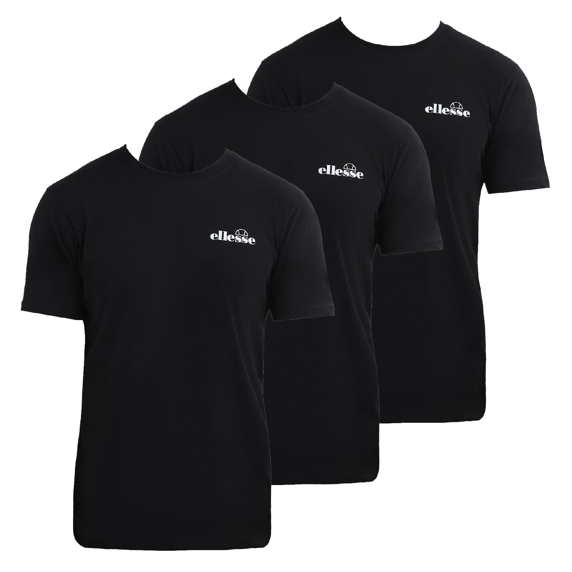 Ellesse Mens Azzini T-Shirt (Pack of 3)