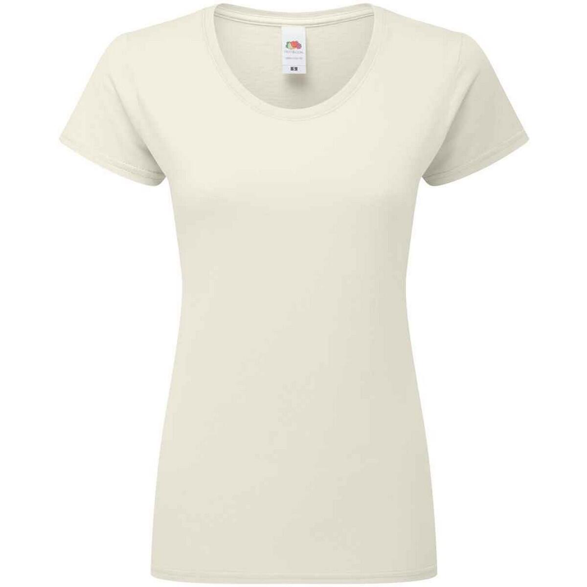 Fruit Of The Loom Womens/Ladies Iconic Ringspun Cotton T-Shirt