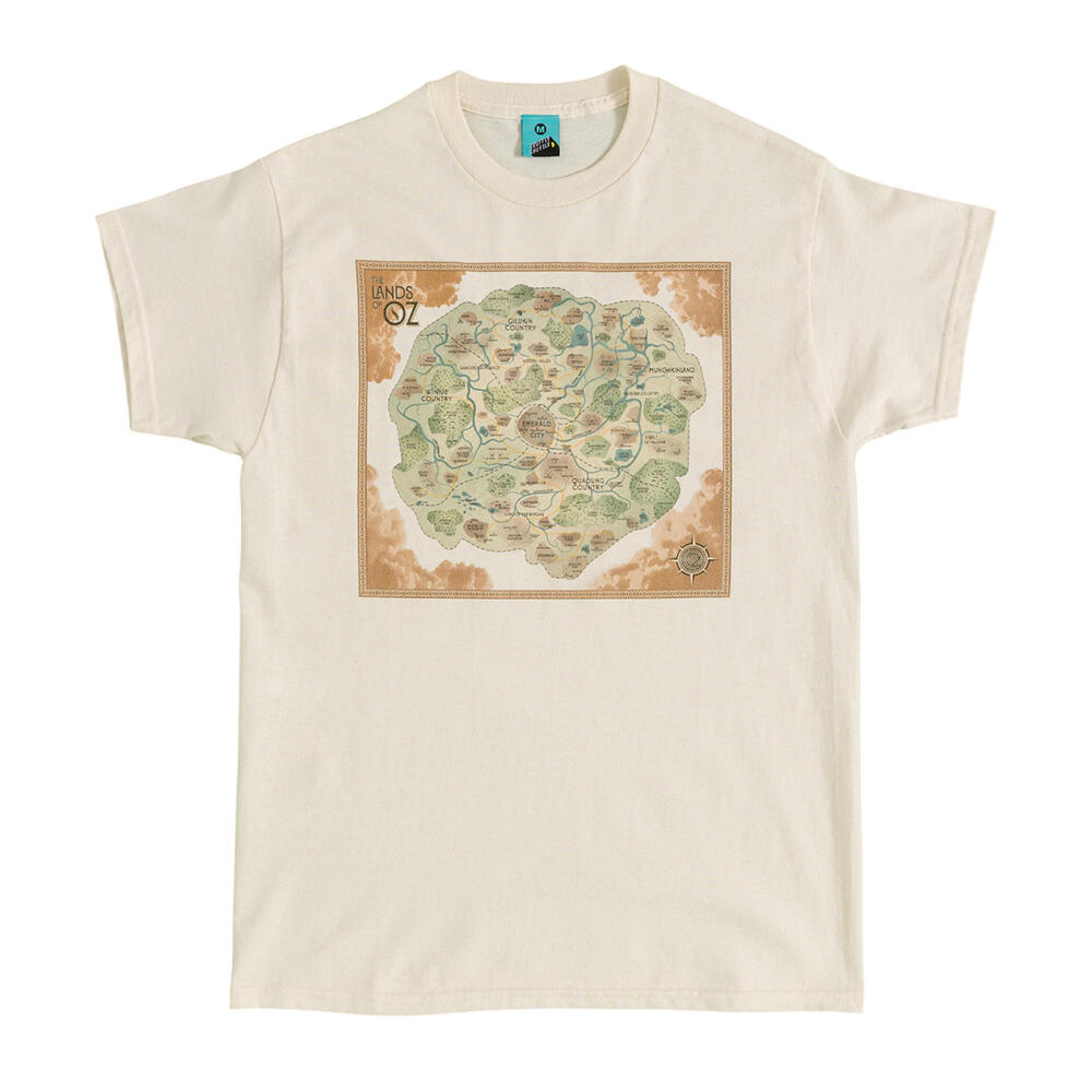 Wicked Unisex Adult The Lands Of Oz T-Shirt