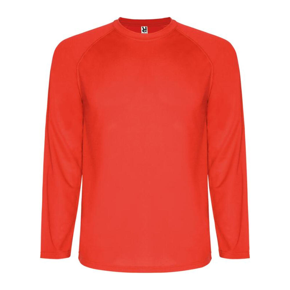 Roly Mens Montecarlo Long-Sleeved Sports T-Shirt
