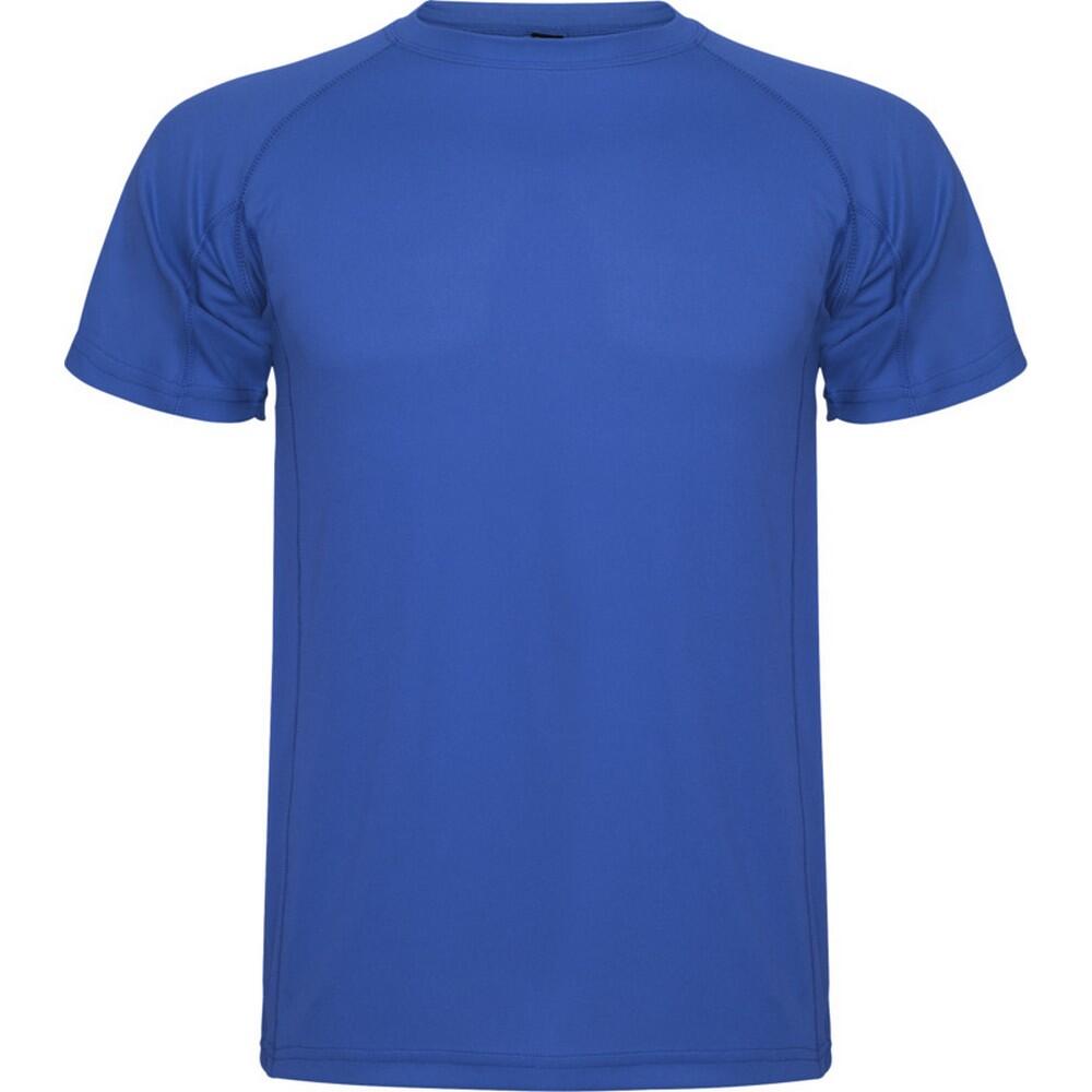 Roly Mens Montecarlo Short-Sleeved Sports T-Shirt
