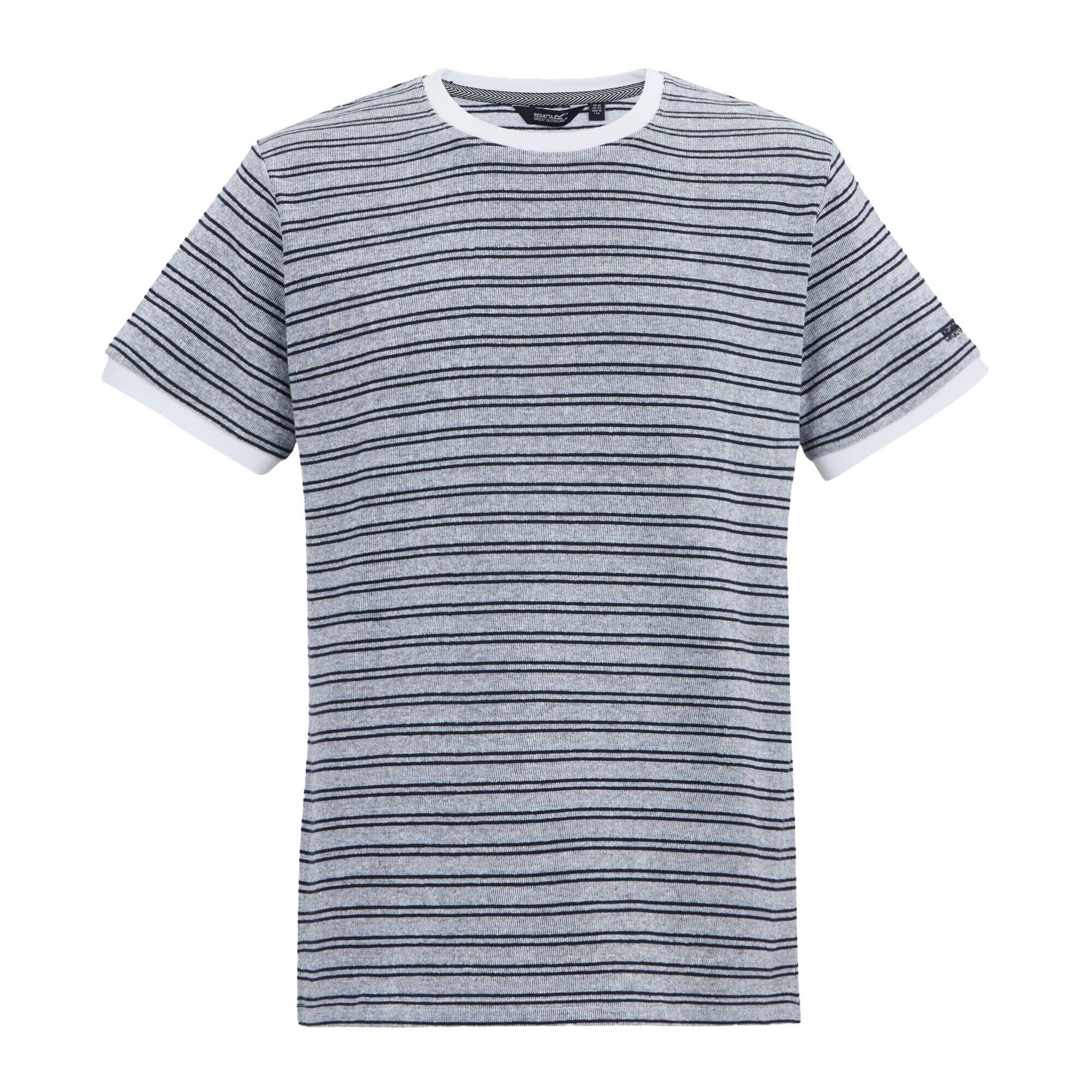 Regatta Mens Benlin Striped T-Shirt