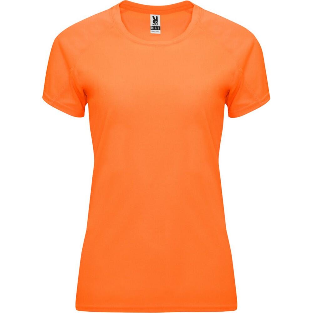 Roly Womens/Ladies Bahrain Short-Sleeved Sports T-Shirt