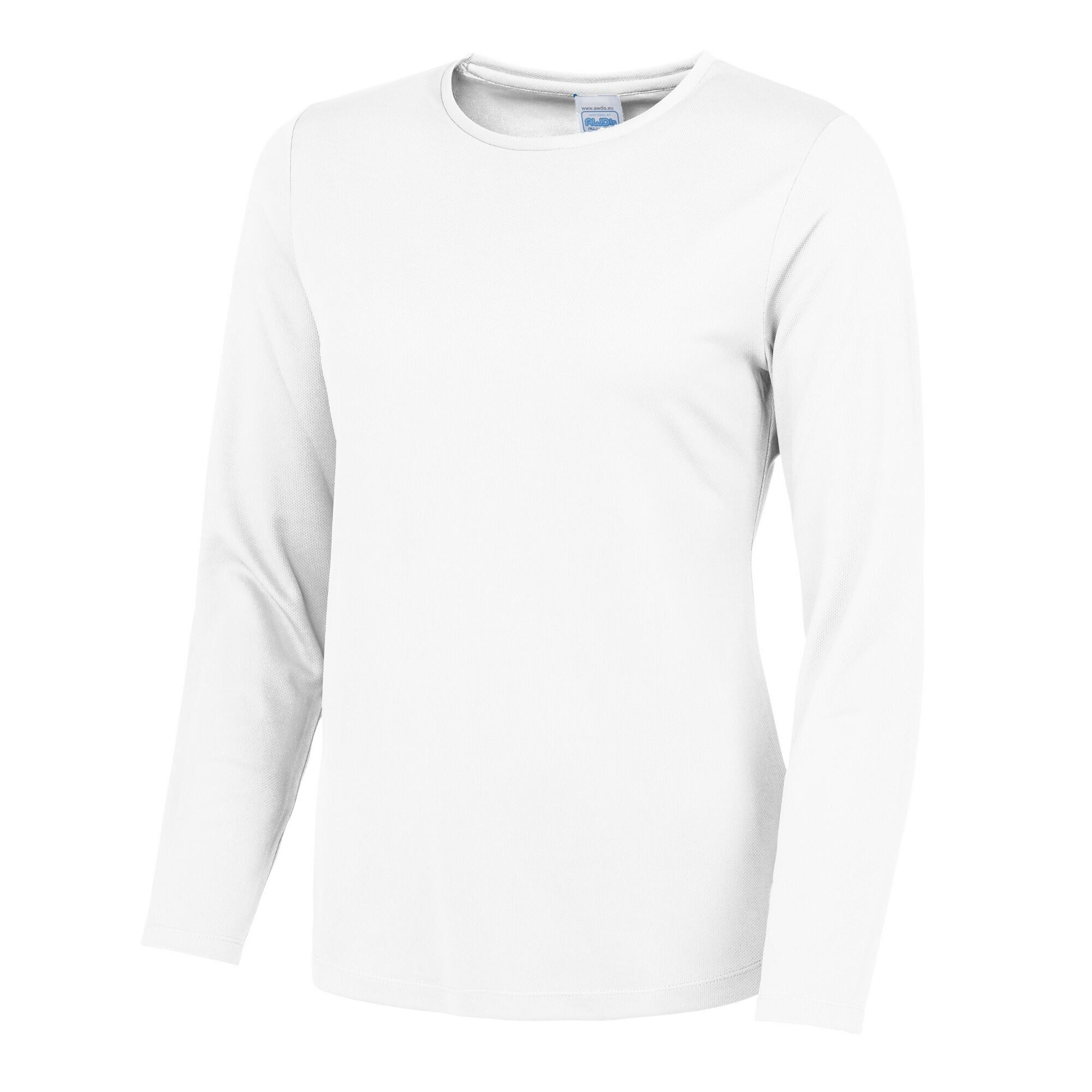 AWDis Just Cool Womens/Ladies Girlie Long Sleeve T-Shirt