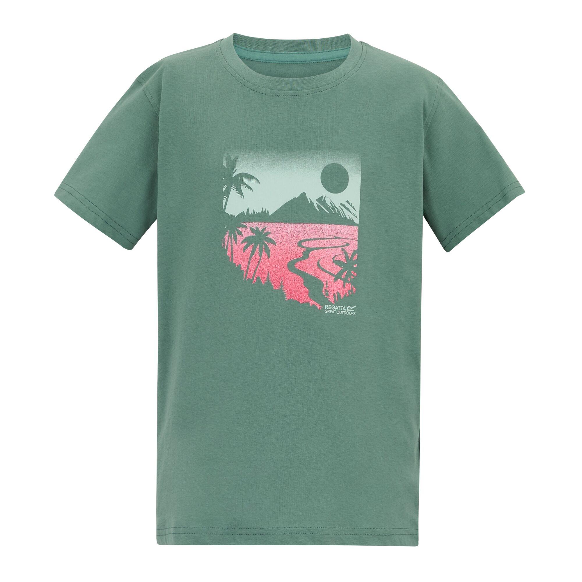 Regatta Childrens/Kids Bosley Artwork T-Shirt