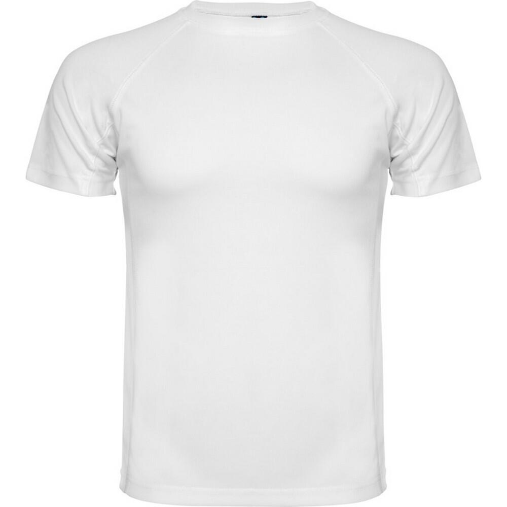 Roly Mens Montecarlo Short-Sleeved Sports T-Shirt