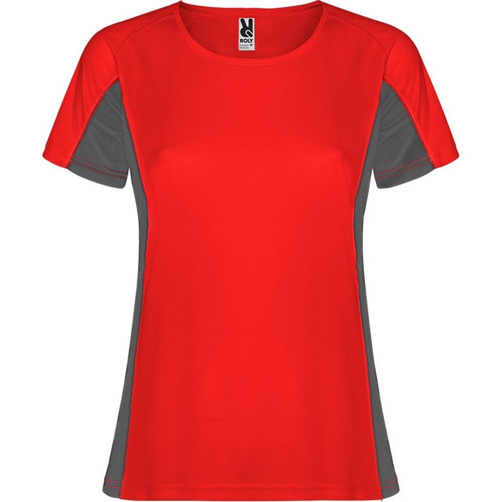 Roly Womens/Ladies Shanghai Short-Sleeved Sports T-Shirt