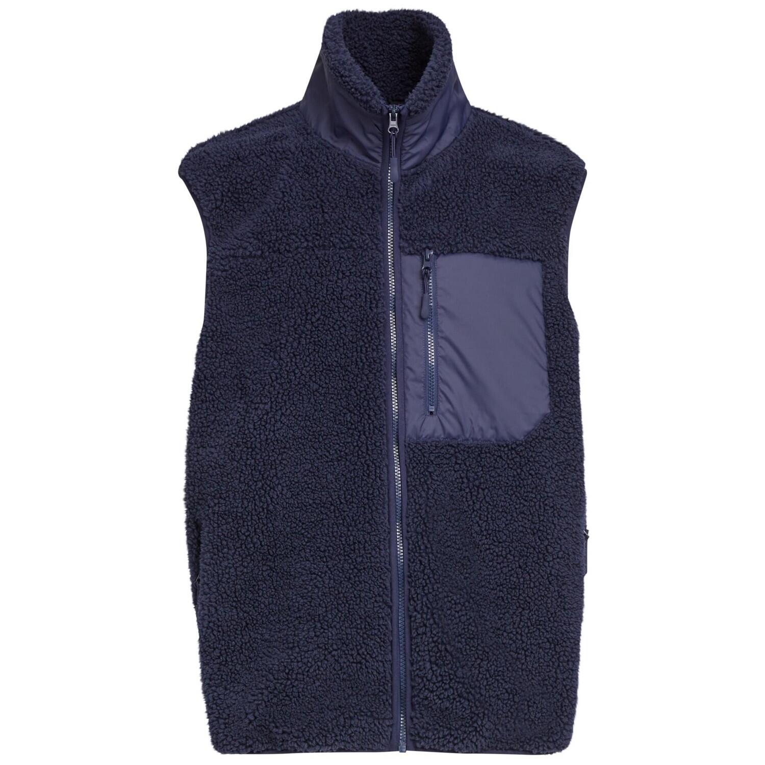 Build Your Brand Mens Bonded Sherpa Gilet