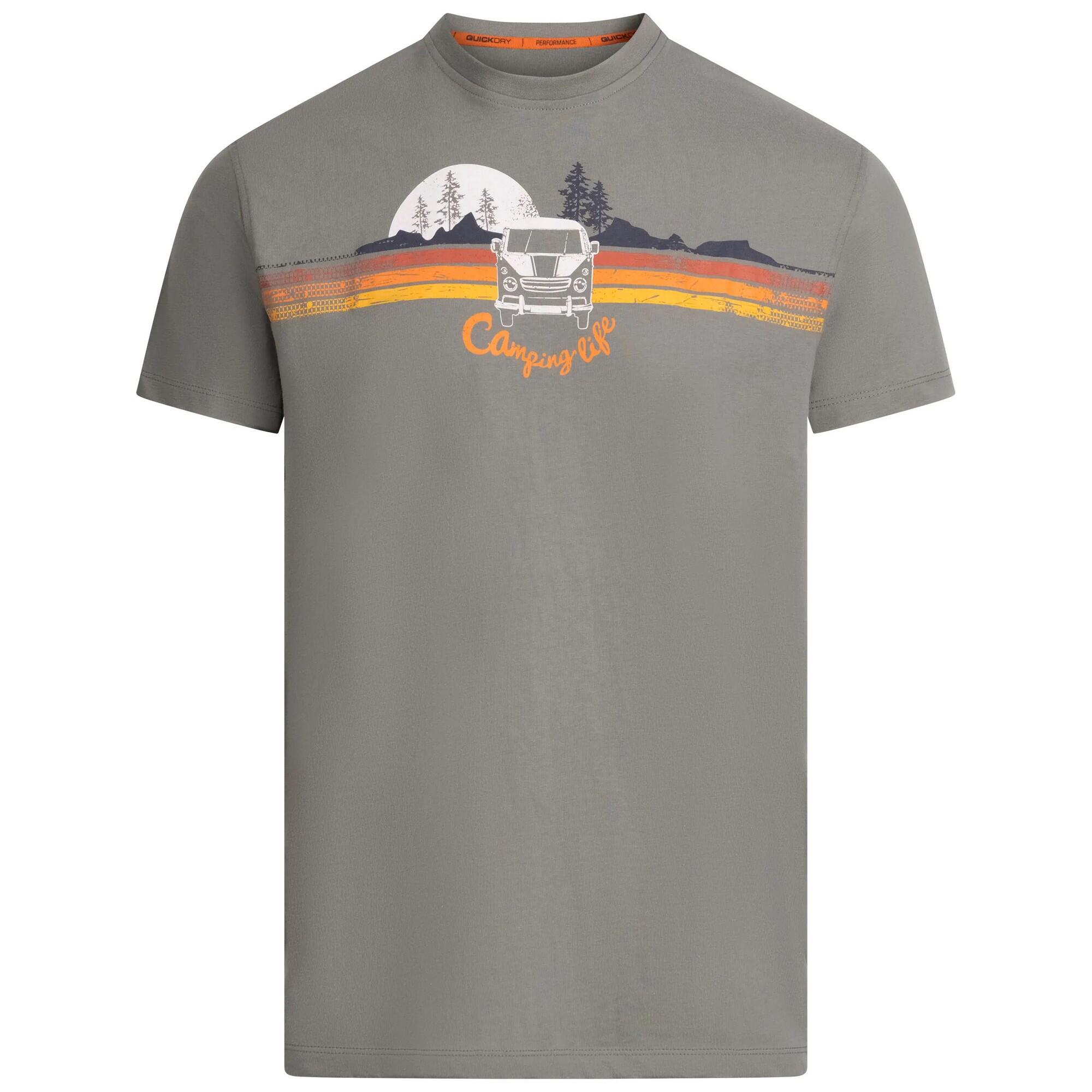 Trespass Mens Cromer II Printed Casual T-Shirt