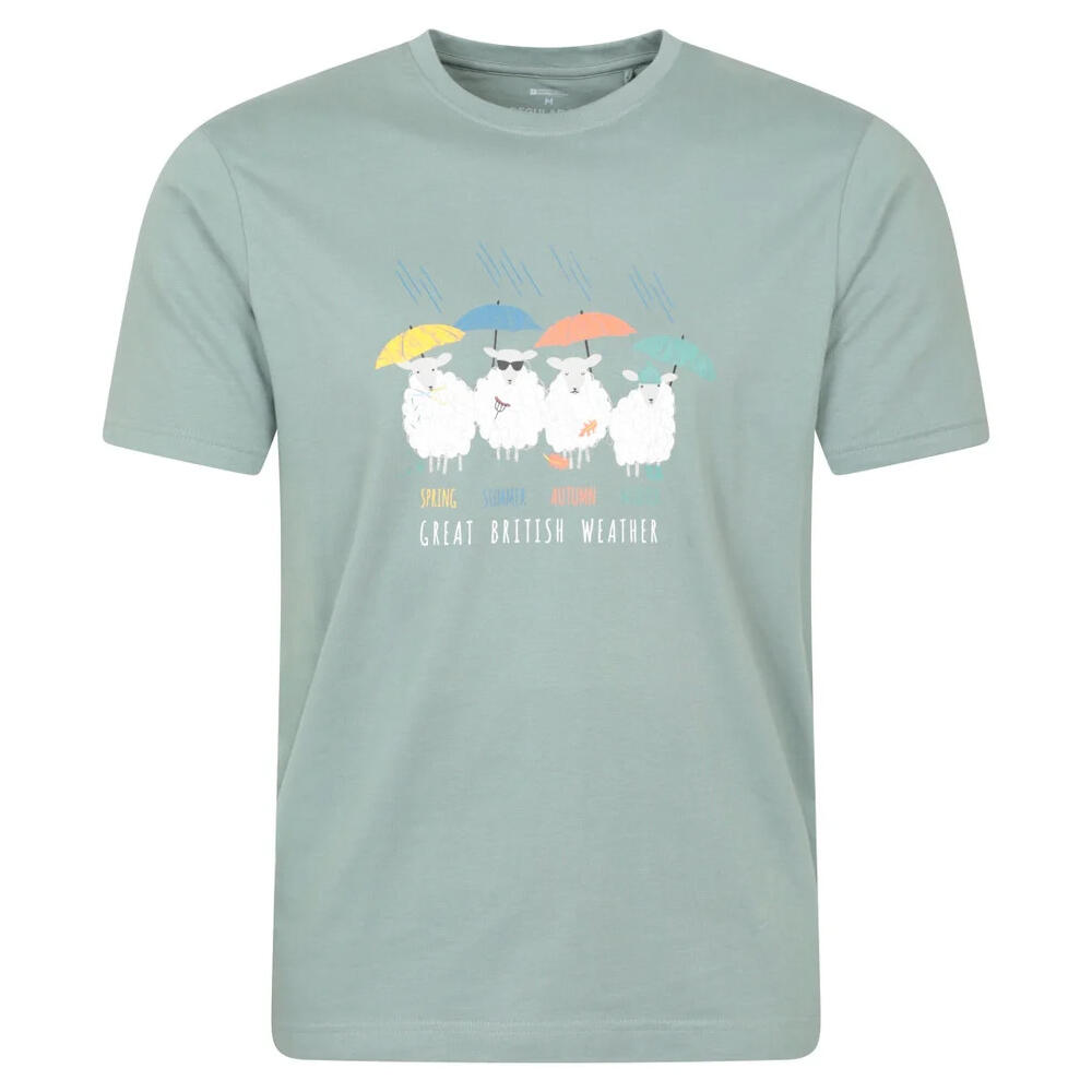 Mountain Warehouse Unisex Adult Great British Weather Graphic T-Shirt