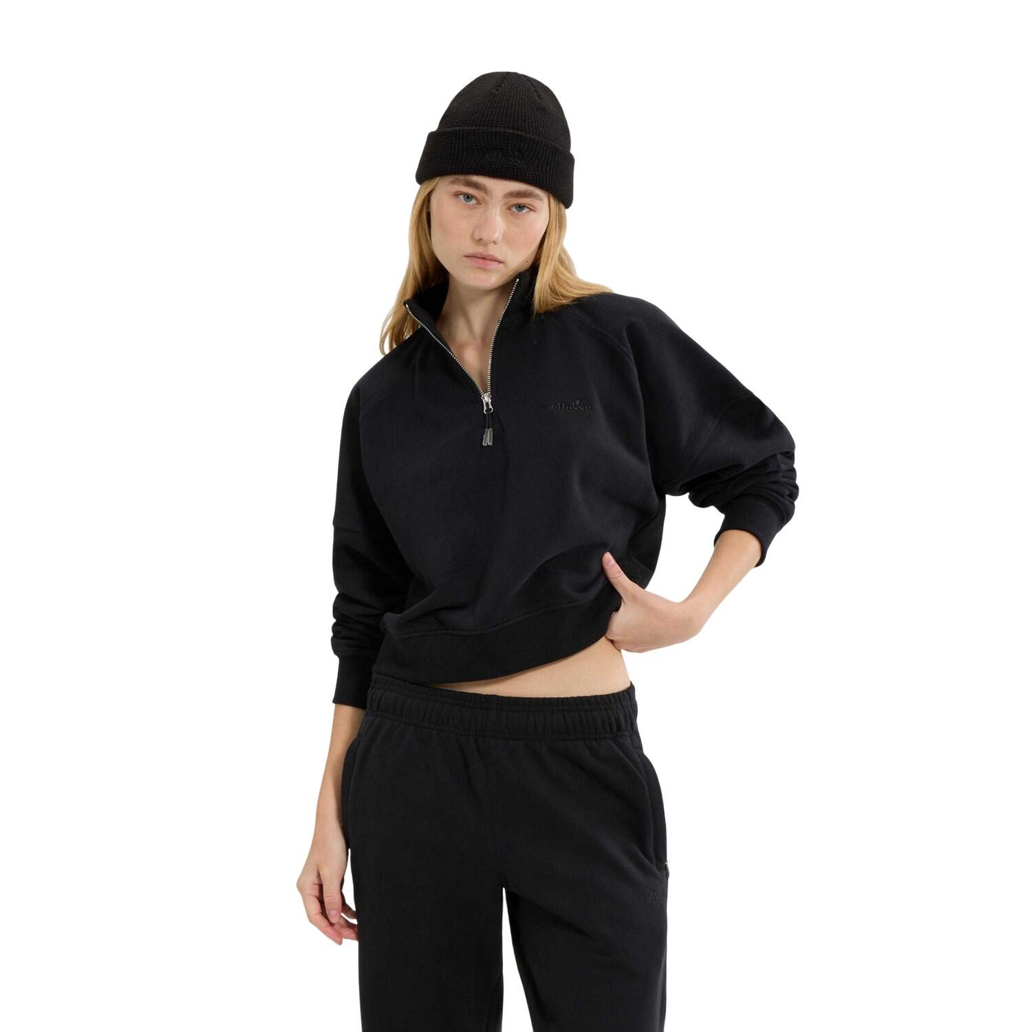 Ellesse Womens/Ladies Carrera Quarter Zip Sweatshirt