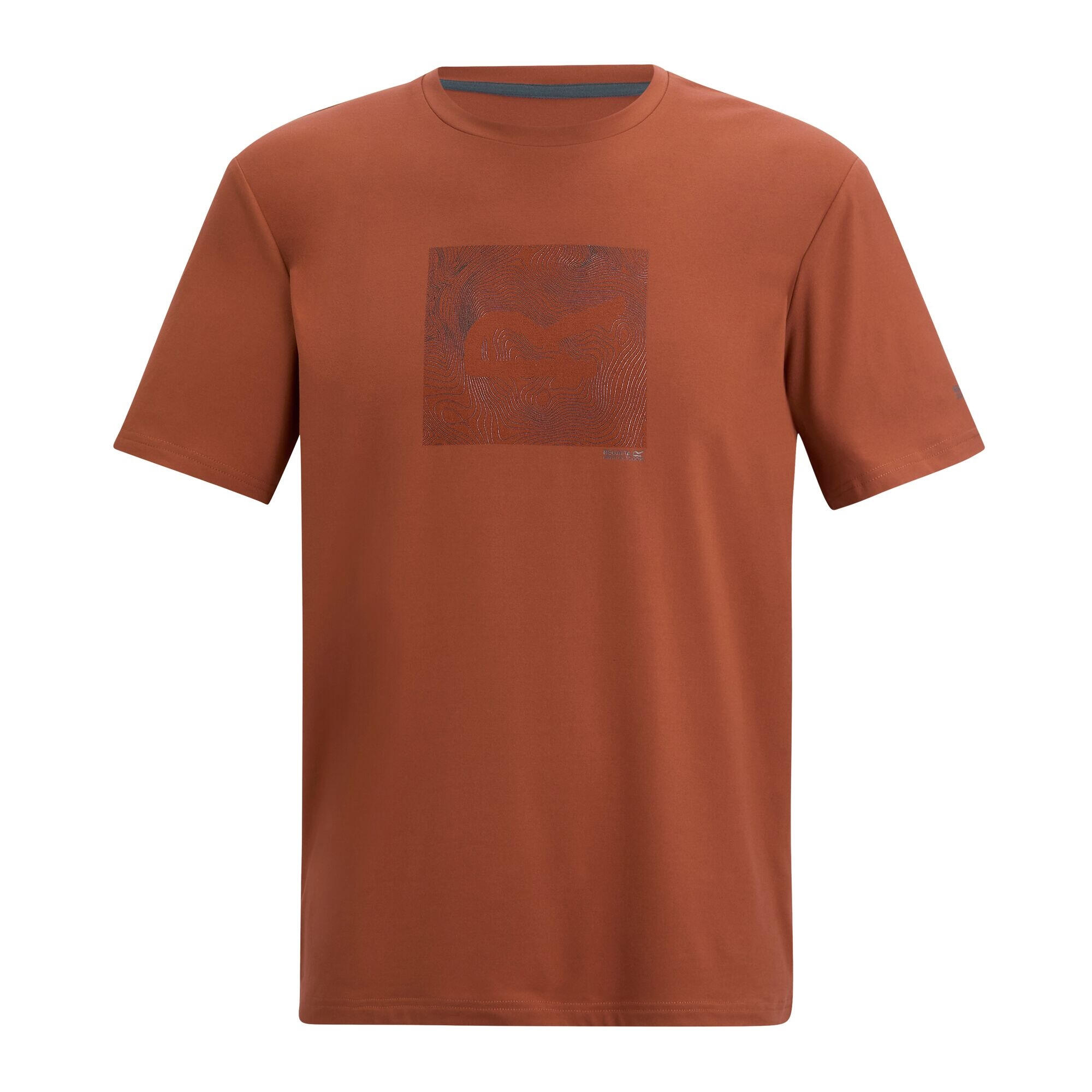 Regatta Mens Fingal Topographic T-Shirt