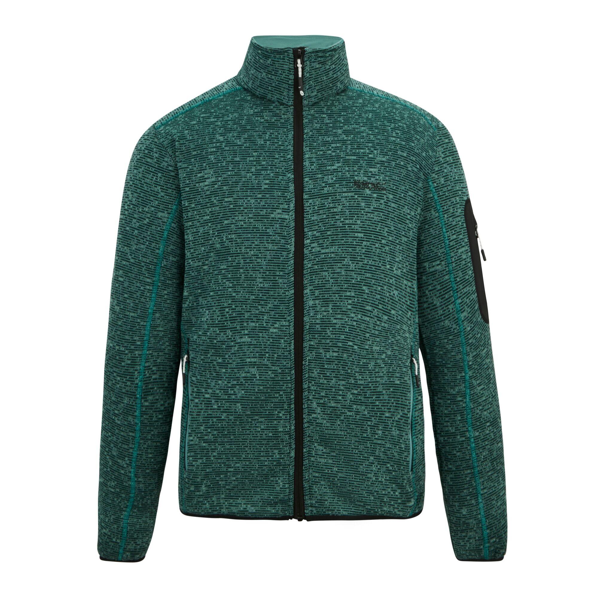 Regatta Mens Newhill Marl Full Zip Fleece Jacket