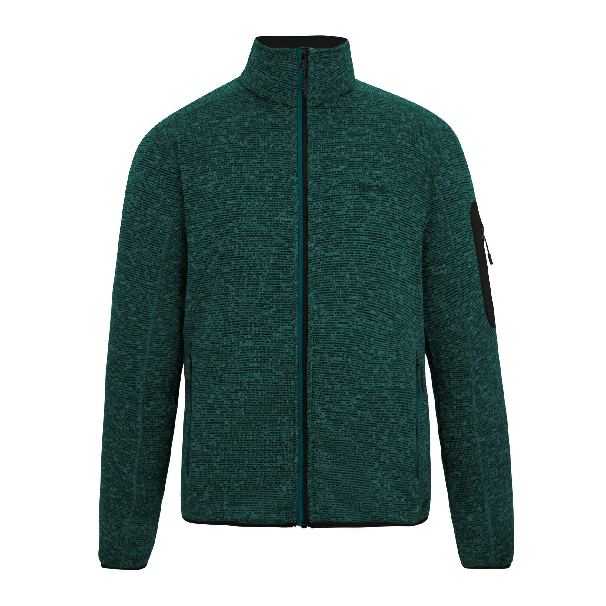 Regatta Mens Newhill Marl Full Zip Fleece Jacket