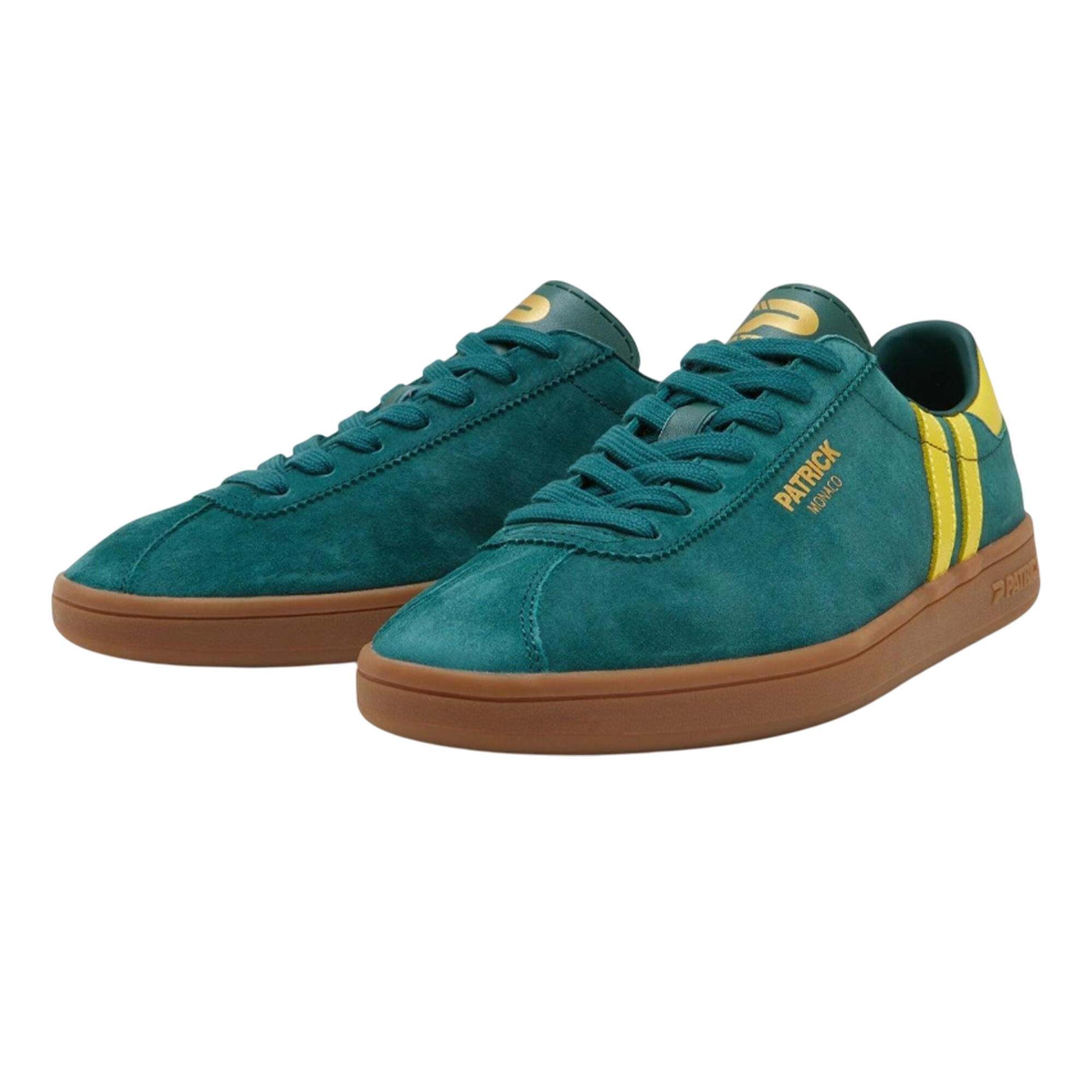 Patrick Mens Monaco Suede Cupsole Trainers